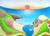 Bucht von Nas - Copyright Nils Neumann - NN-art